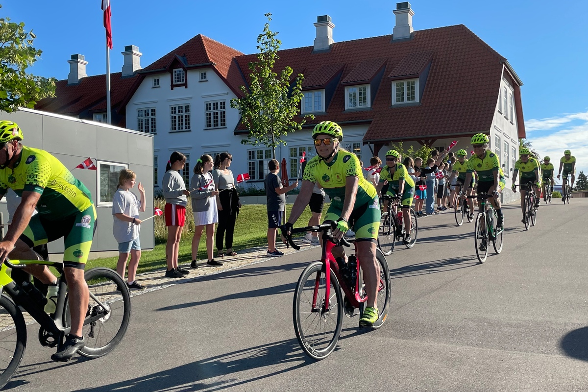 Tour de Taxa cykler Danmark rundt