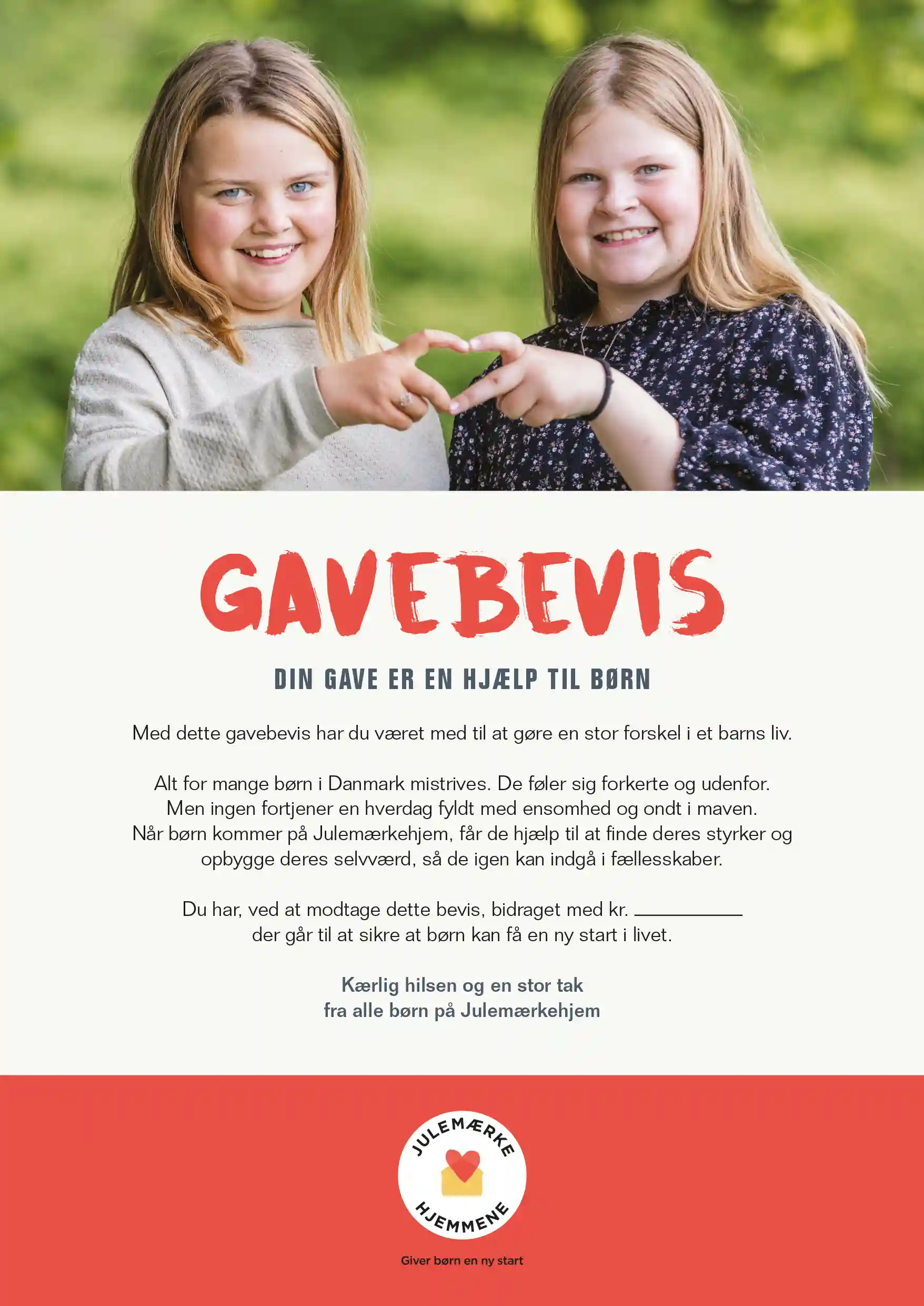 Gavebevis - den perfekte gave