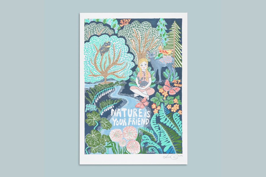 Plakat - "Nature is your friend