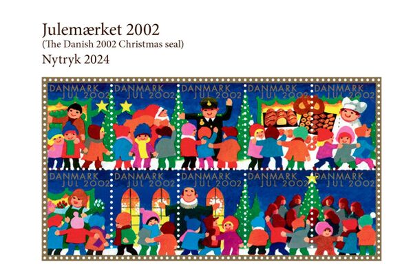 nytryk af Julemærket 2002